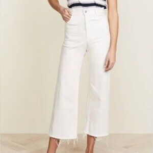 Rachel Comey Legion Cream White High-Waisted Jeans Size 4